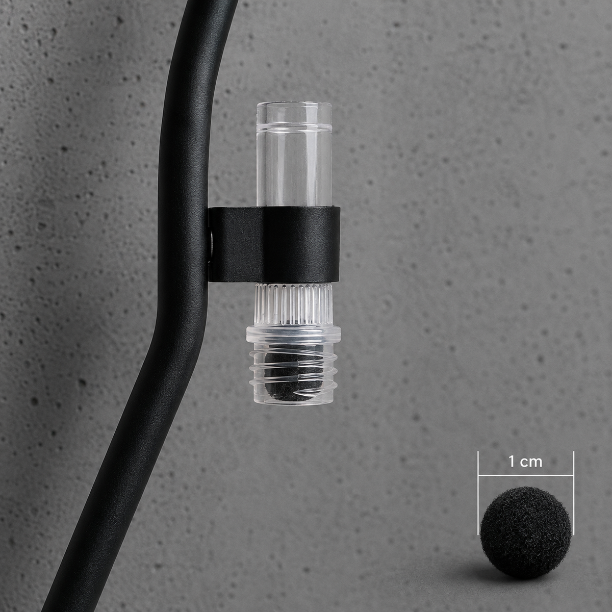 Duftrør med magnetisk holder