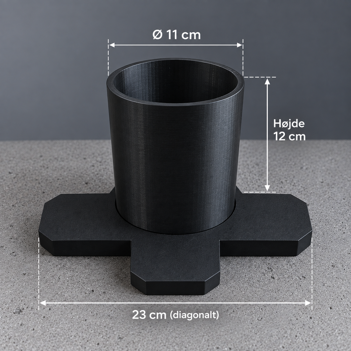 Magnetiske noseworkbeholder XL - til stor line-up