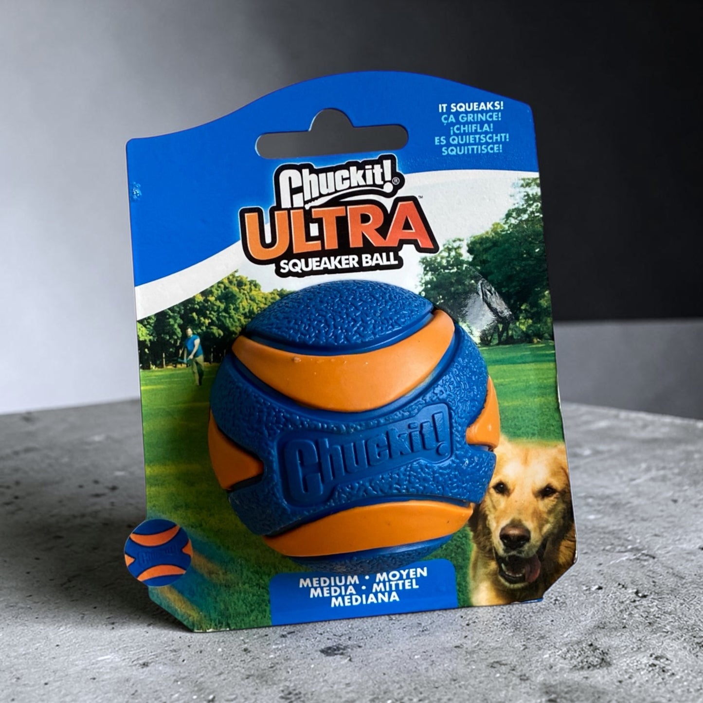 Chuckit Squeaker M (pivelyd)