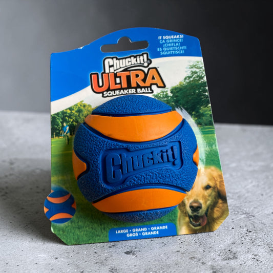 Chuckit Squeaker L (pivelyd)