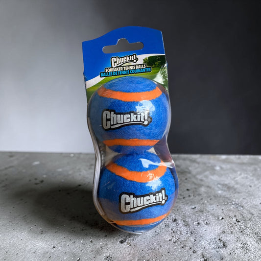 Chuckit Squeaker (pivelyd) Tennisbold str. S